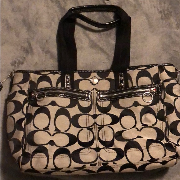Coach Diaper Bag - Picture 1 of 4